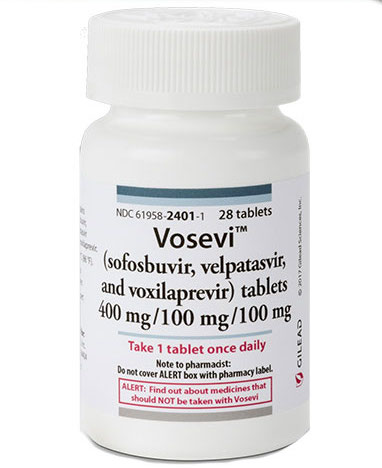 Эффективность лечения Vosevi